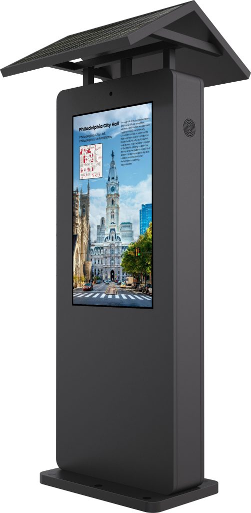 Eflyn Solaris – 100% Solar-Powered Outdoor Digital Signage - Eflyn